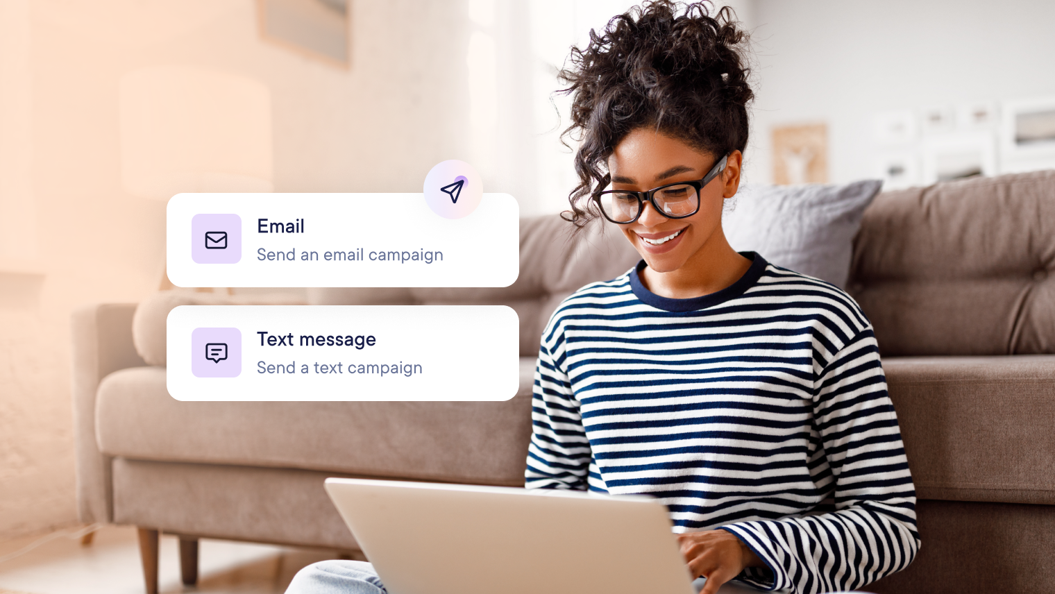 How much should salon owners spend on their email and text marketing?
