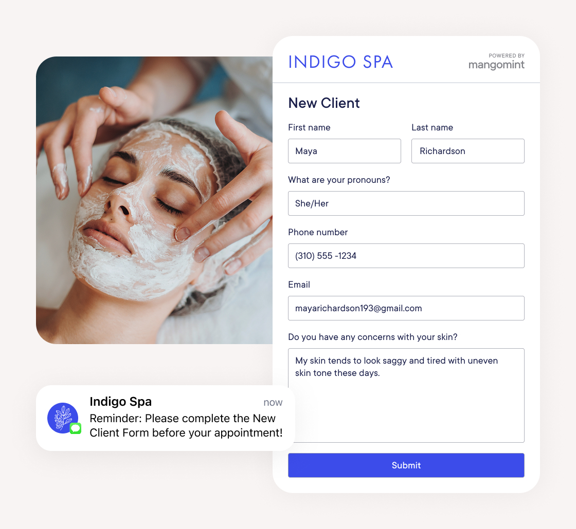 Intake form automation