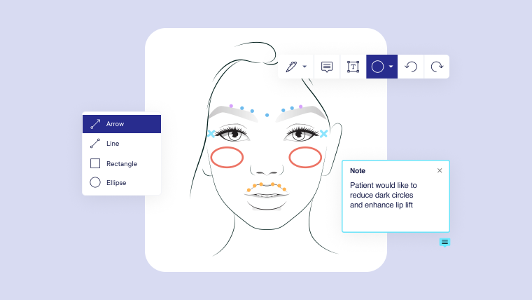 Face charts: Templates for spas, salons, and tattoo shops