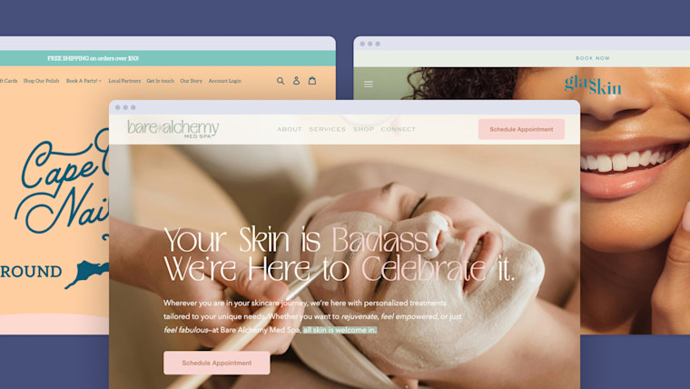 7 beautiful spa website designs