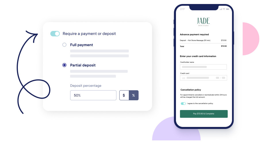 Collect client payment details instantly