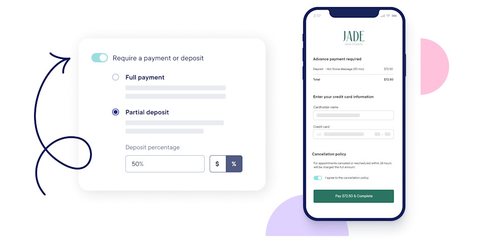 Collect client payment details instantly