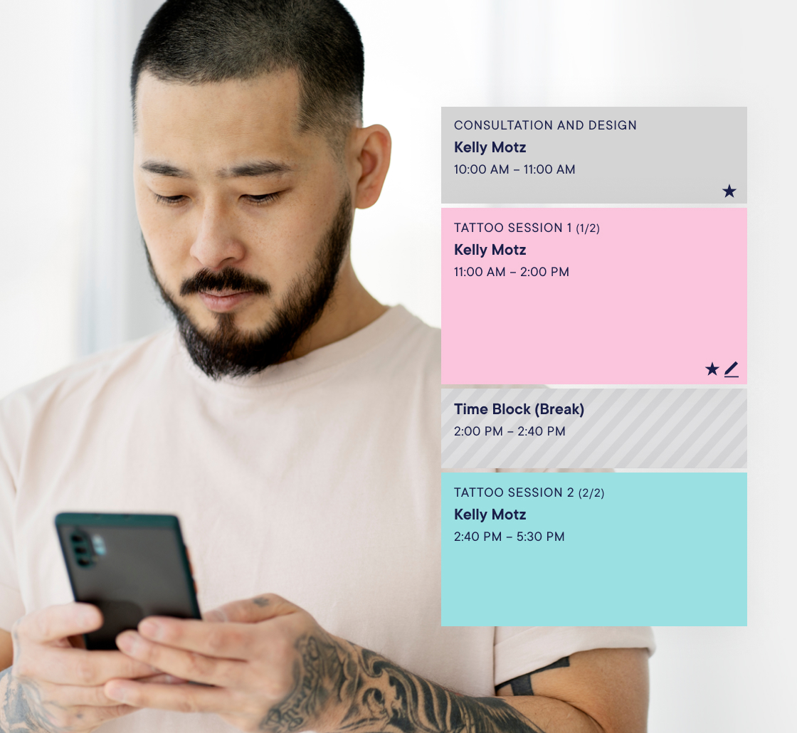 Book more, stress less