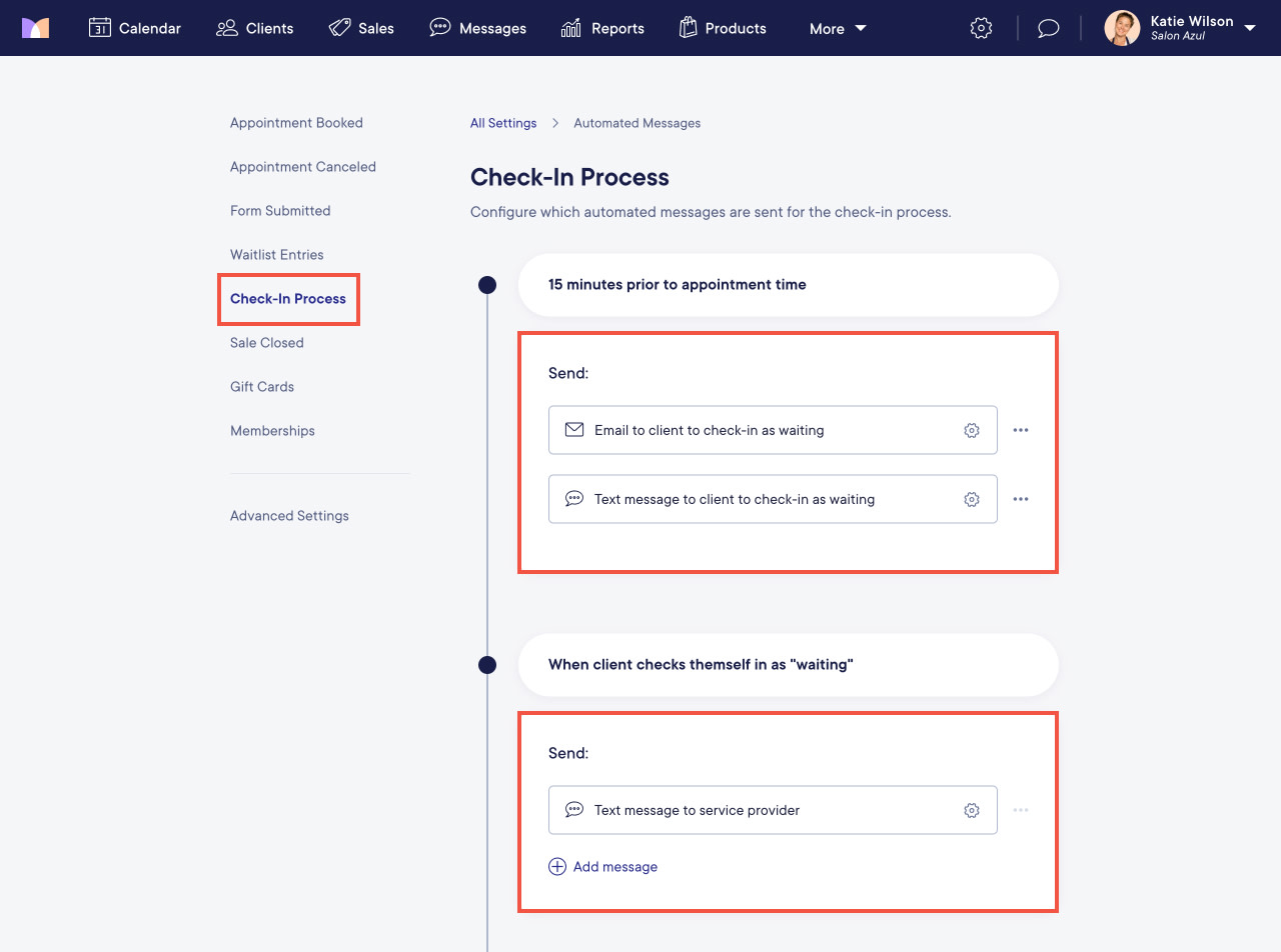 Client Self Check-In | Mangomint Salon and Spa Software