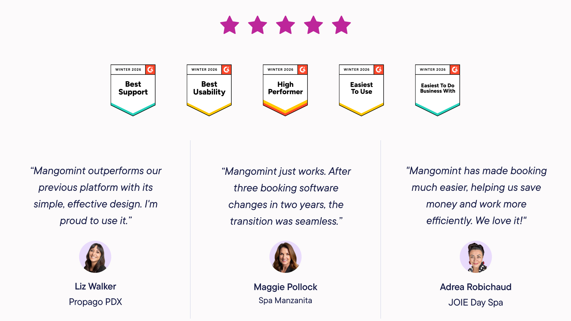 Hear it from best-in-class wellness professionals