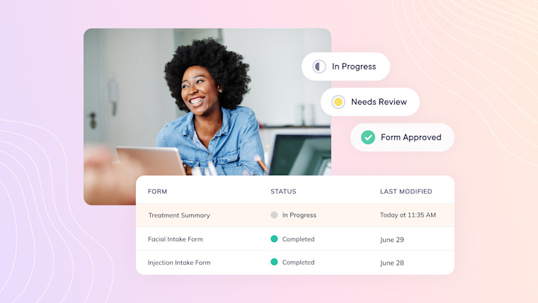 Introducing powerful Integrated Forms updates: Save progress, review, and sign off with ease