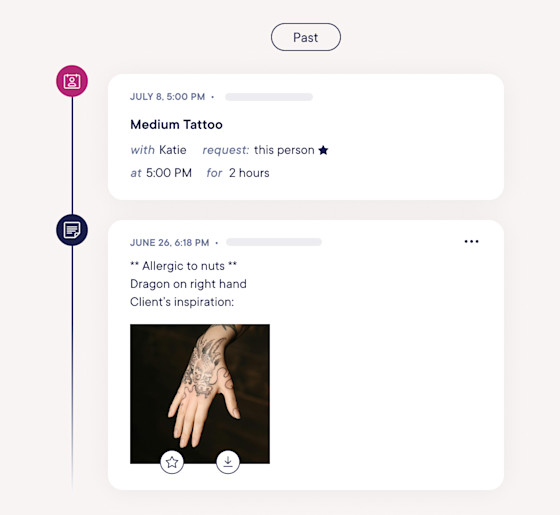 Detailed client records