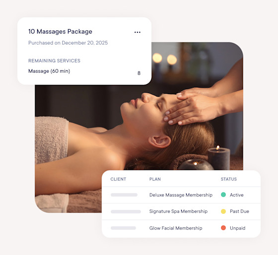 Memberships & packages