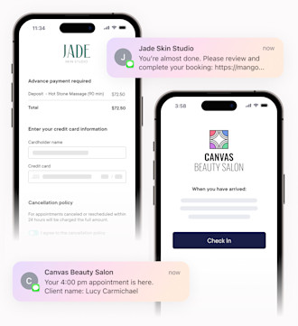 Smart Salon and Spa Automation mobile