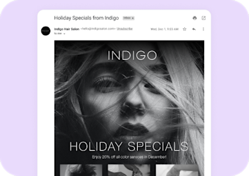 Unlock the power of built-in email marketing