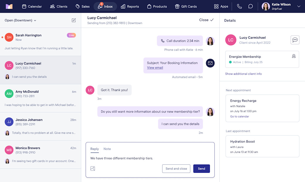 Best IV Therapy Software for Booking, Scheduling & Payments | Mangomint