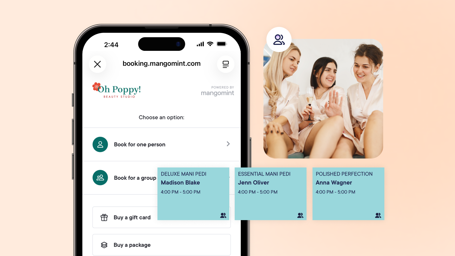 Introducing Group Bookings in Mangomint