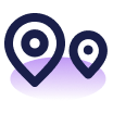 multi-location icon