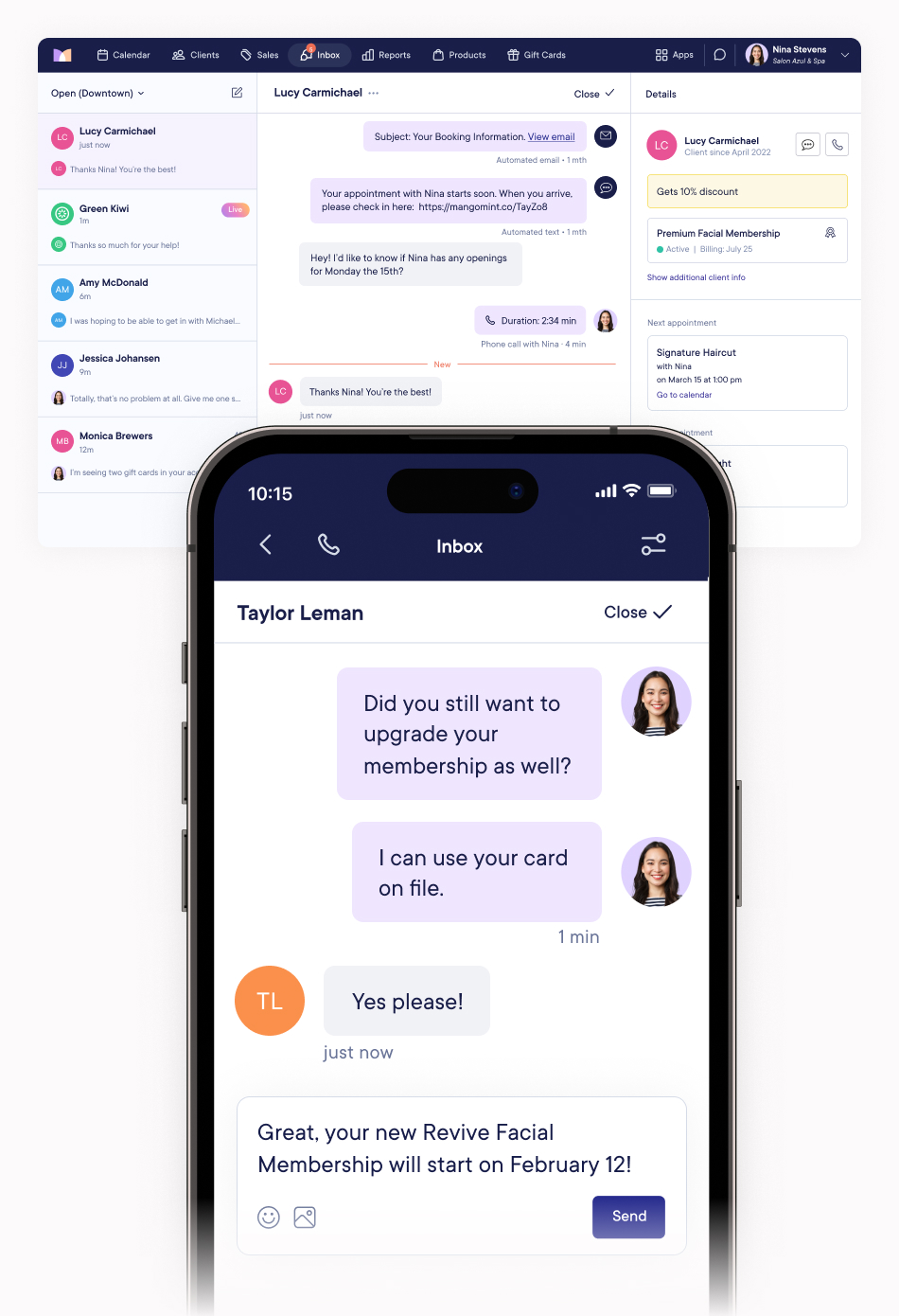 Streamline Communication mobile