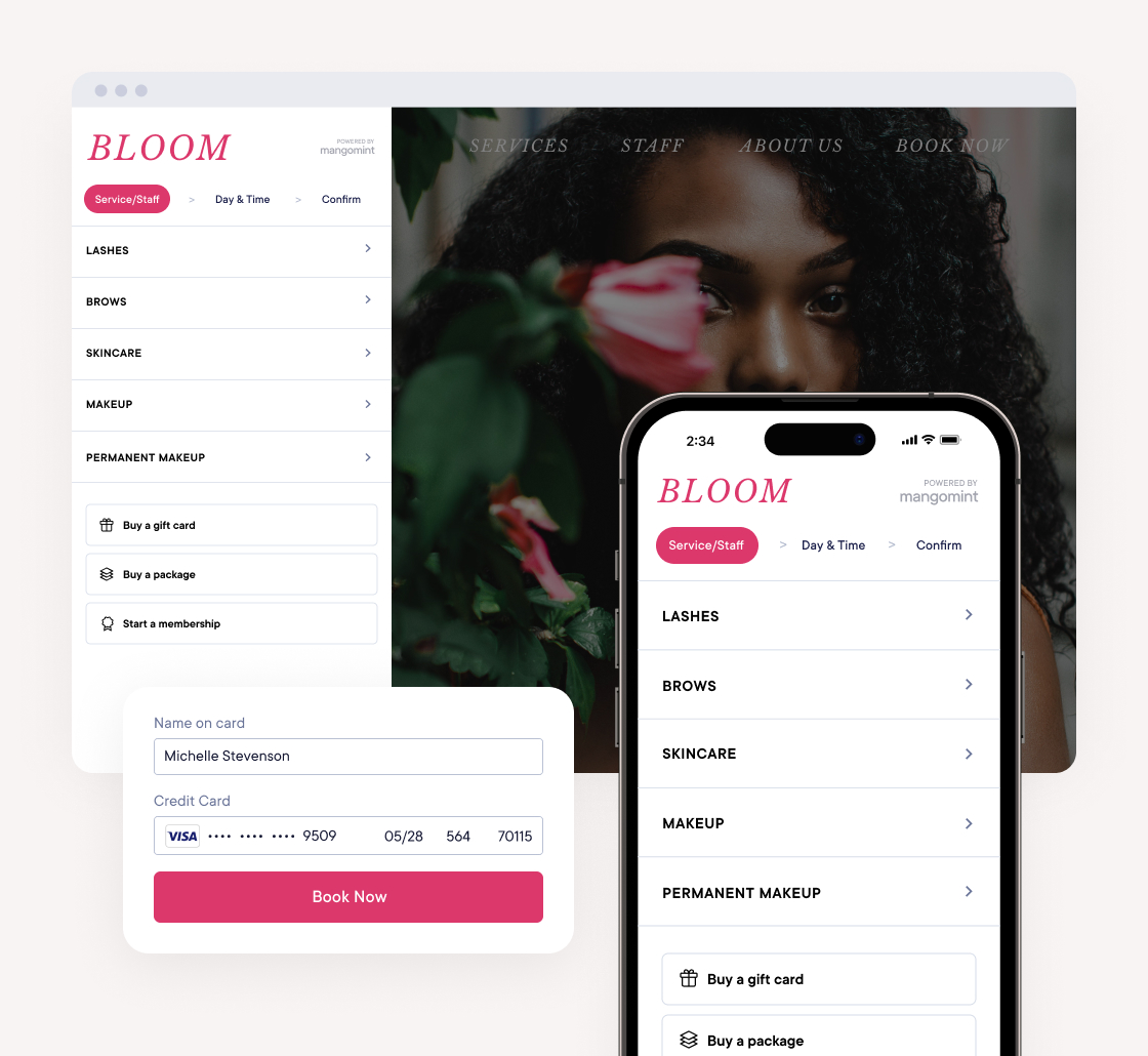 Login-free online booking