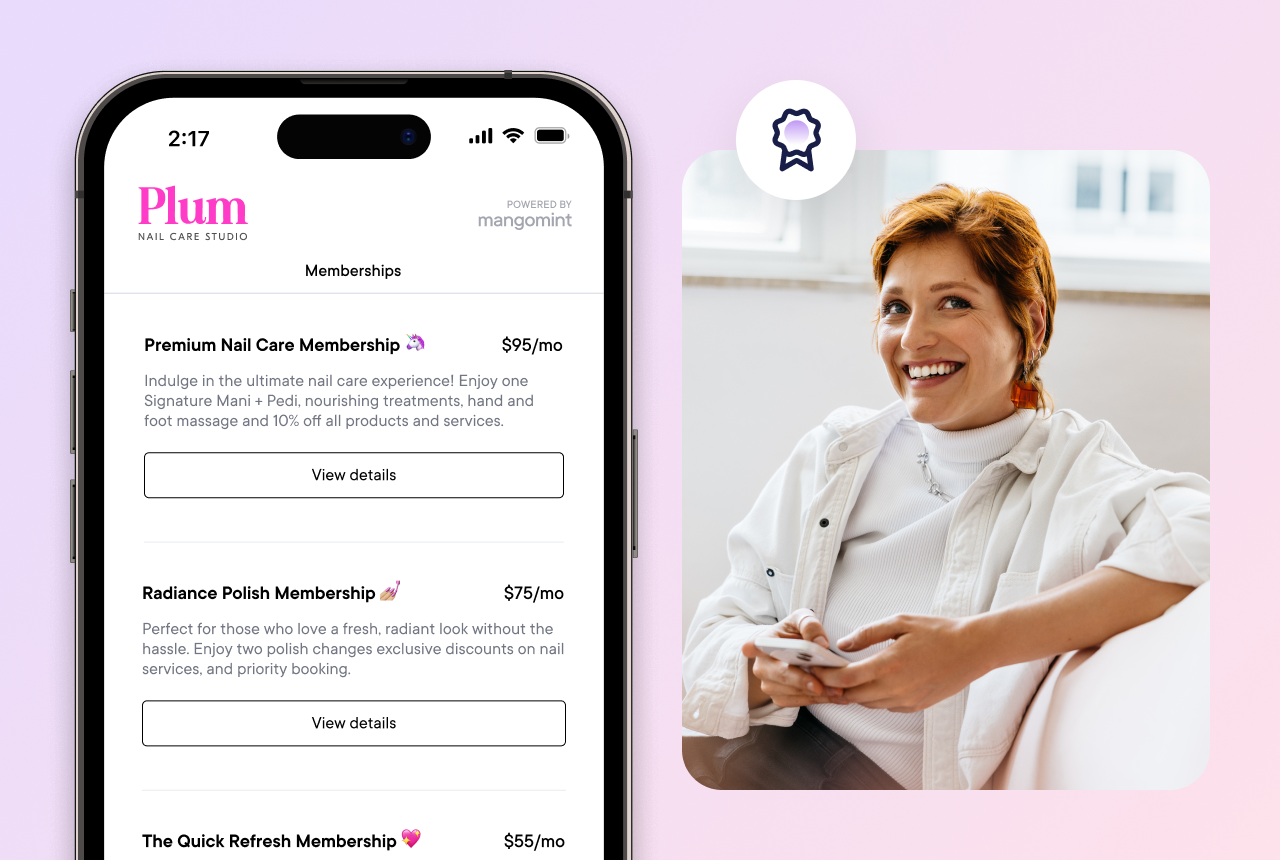 Embedded two-way texting
