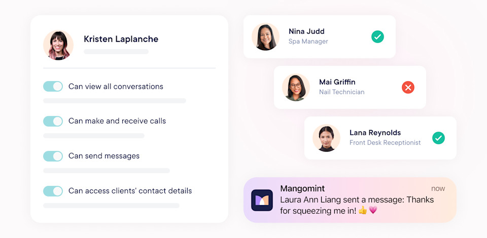 Customize Staff Permissions