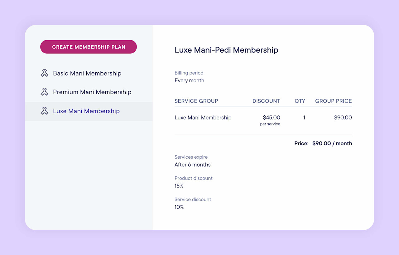 Successful salon and spa memberships: 7 ideas and examples | Mangomint ...