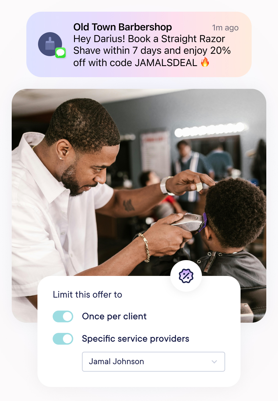 Targeted Discounts mobile