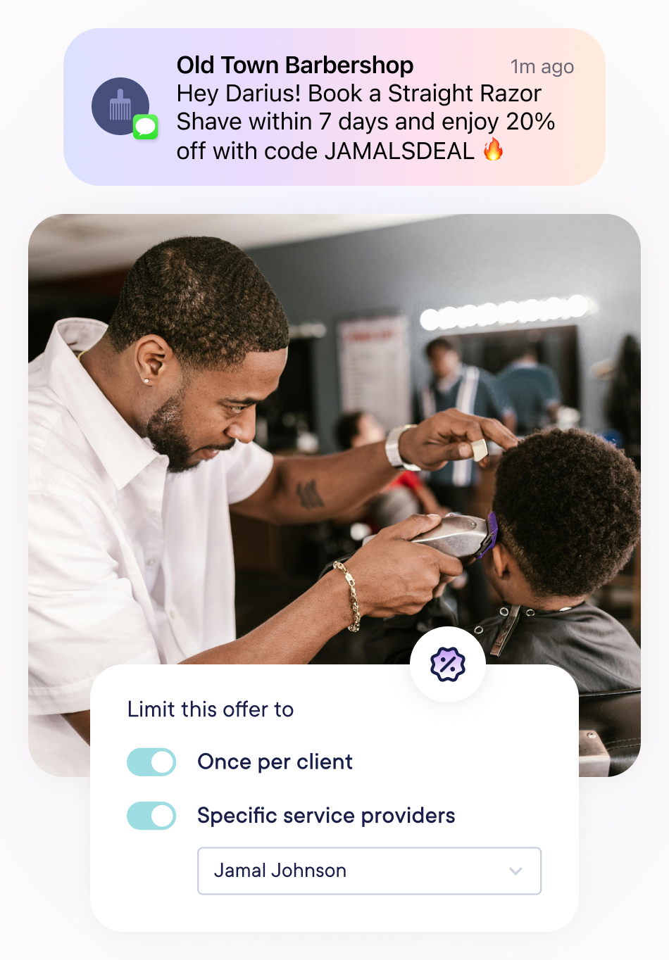 Targeted Discounts mobile