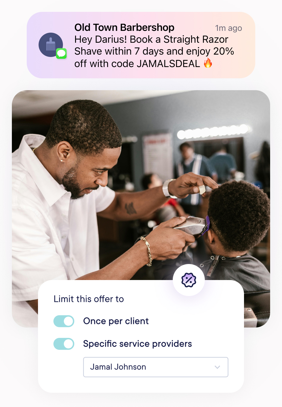 Targeted Discounts mobile