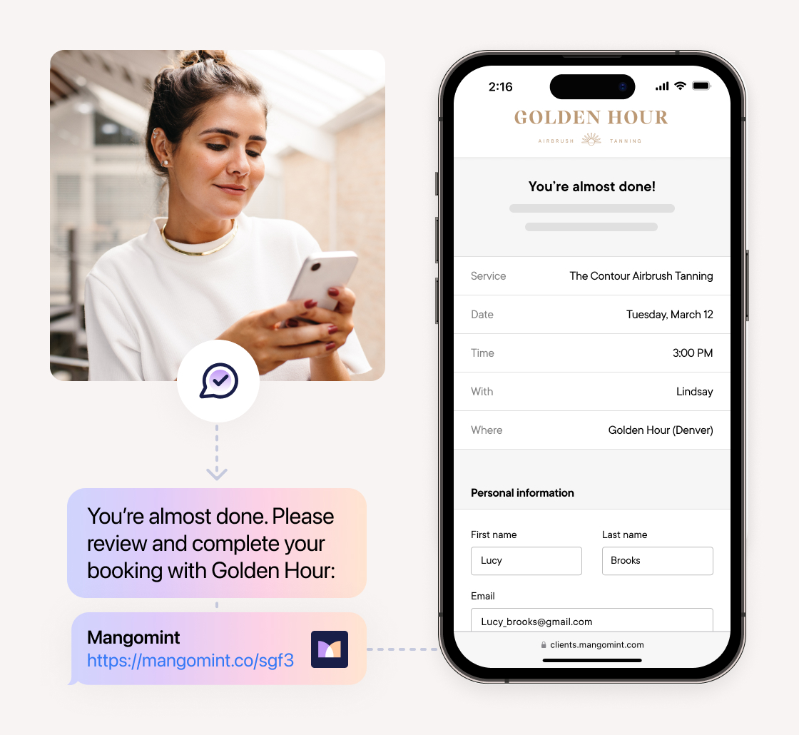Express Booking™ for tanning salons