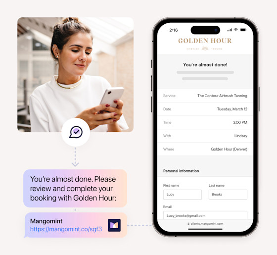 Express Booking™ for tanning salons