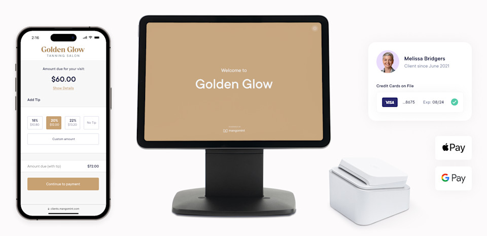 Tanning Salon POS and payments