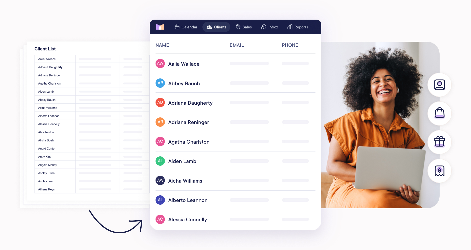 Hassle-free migration from Mindbody