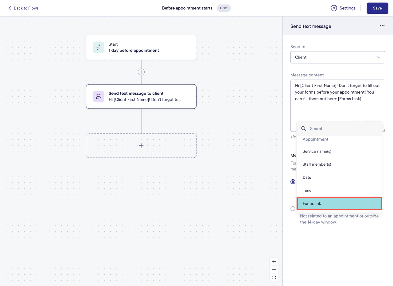 To Send Forms Sending Forms to Clients | Mangomint Salon and Spa Software