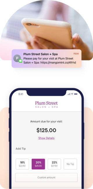 Let clients pay from their phone