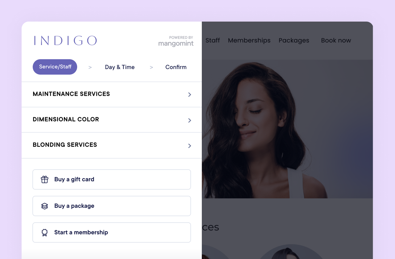 How to build a salon or spa service menu that sells | Mangomint Salon ...