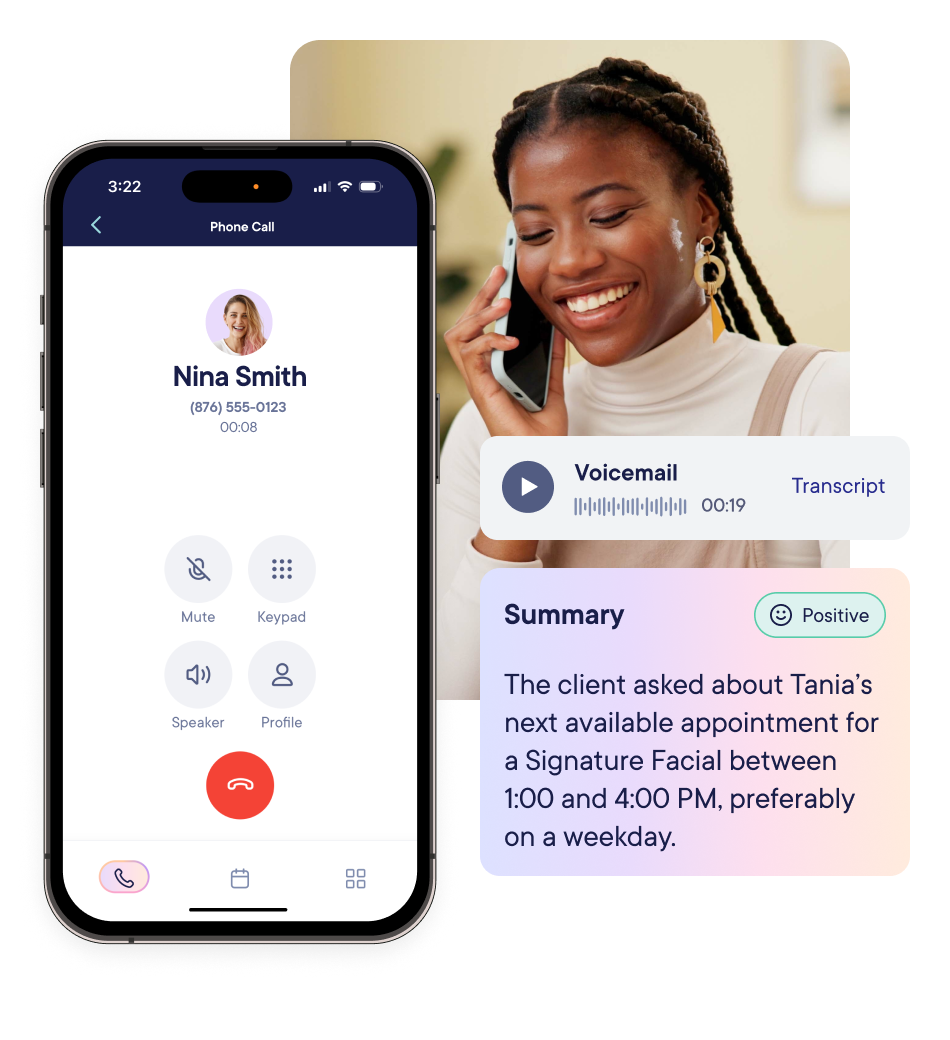 Phone Calls & Voicemail mobile