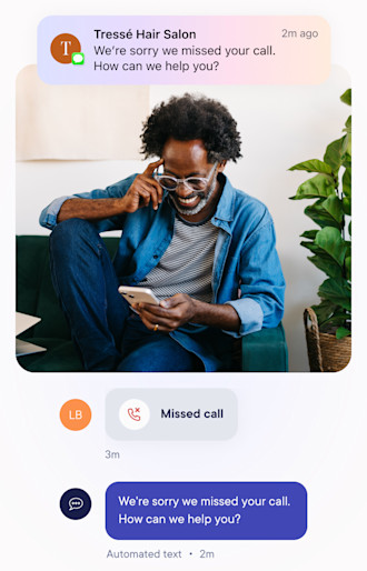 AUTOMATE MISSED CALLS mobile