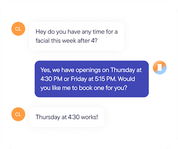Text conversation