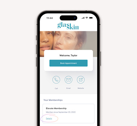 Let clients manage their memberships online