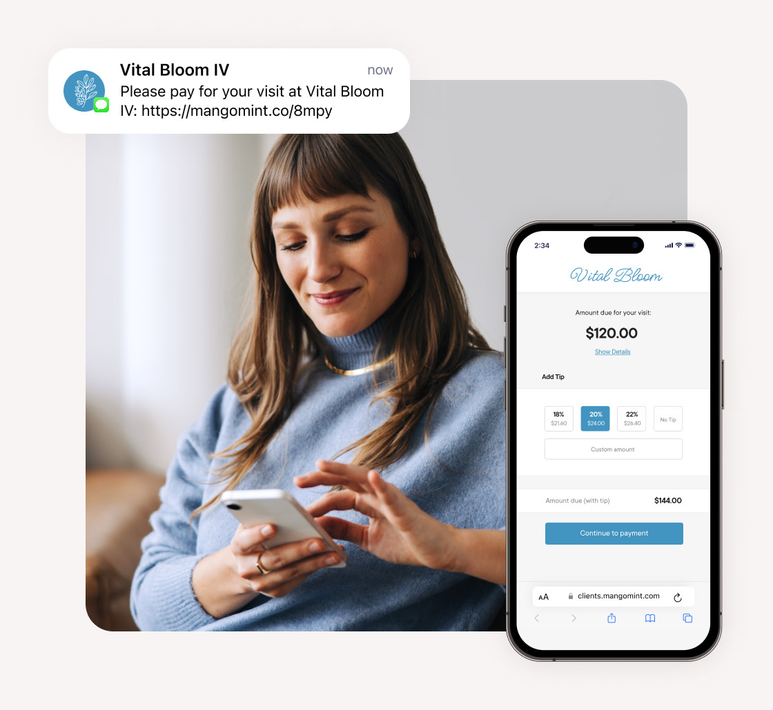 Best IV Therapy Software for Booking, Scheduling & Payments | Mangomint