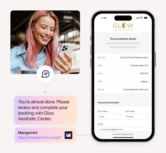 Express Booking™ for Estheticians