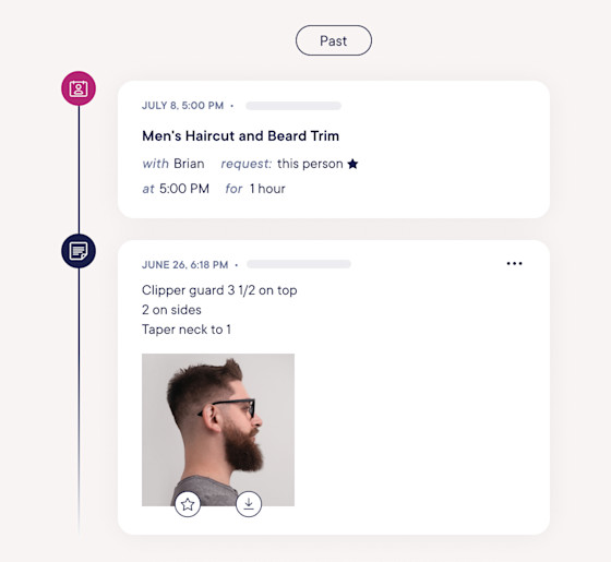 Detailed client profiles