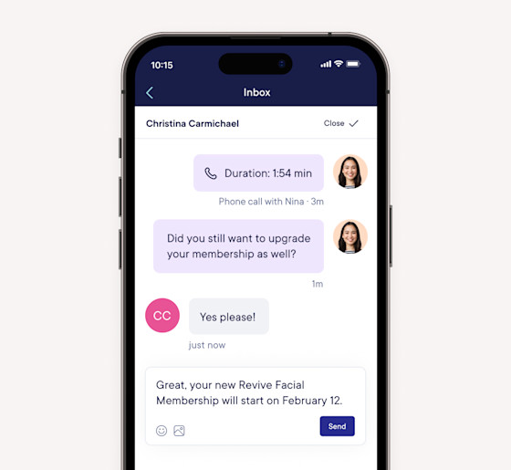 Communicate with clients on the go