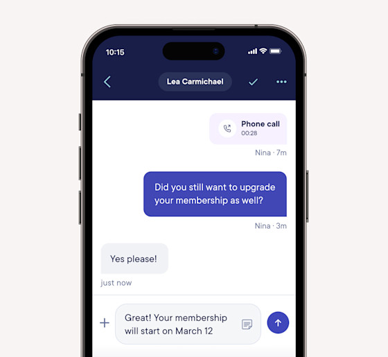 Communicate with clients on the go