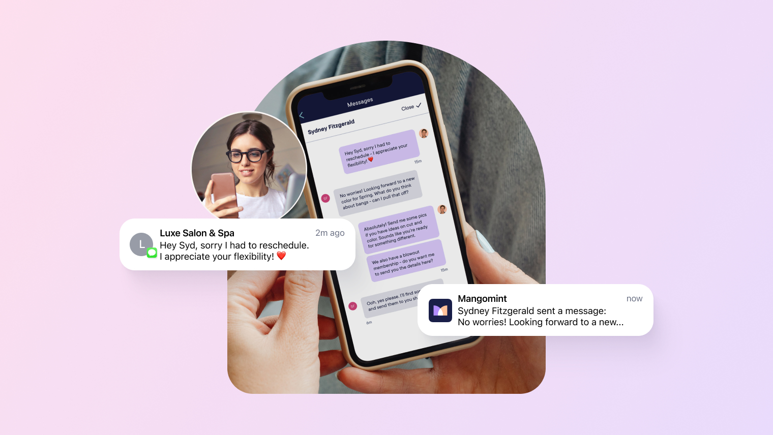 Say Hello to Two-Way Texting in Mangomint