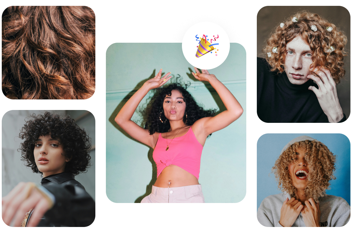 Embrace your natural curls➰ - Desktop image