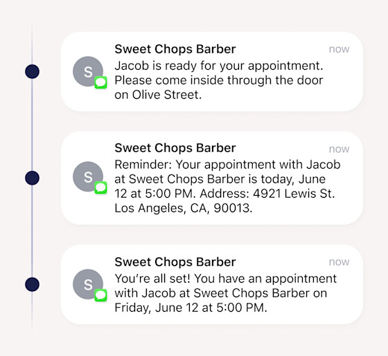Automate client messaging