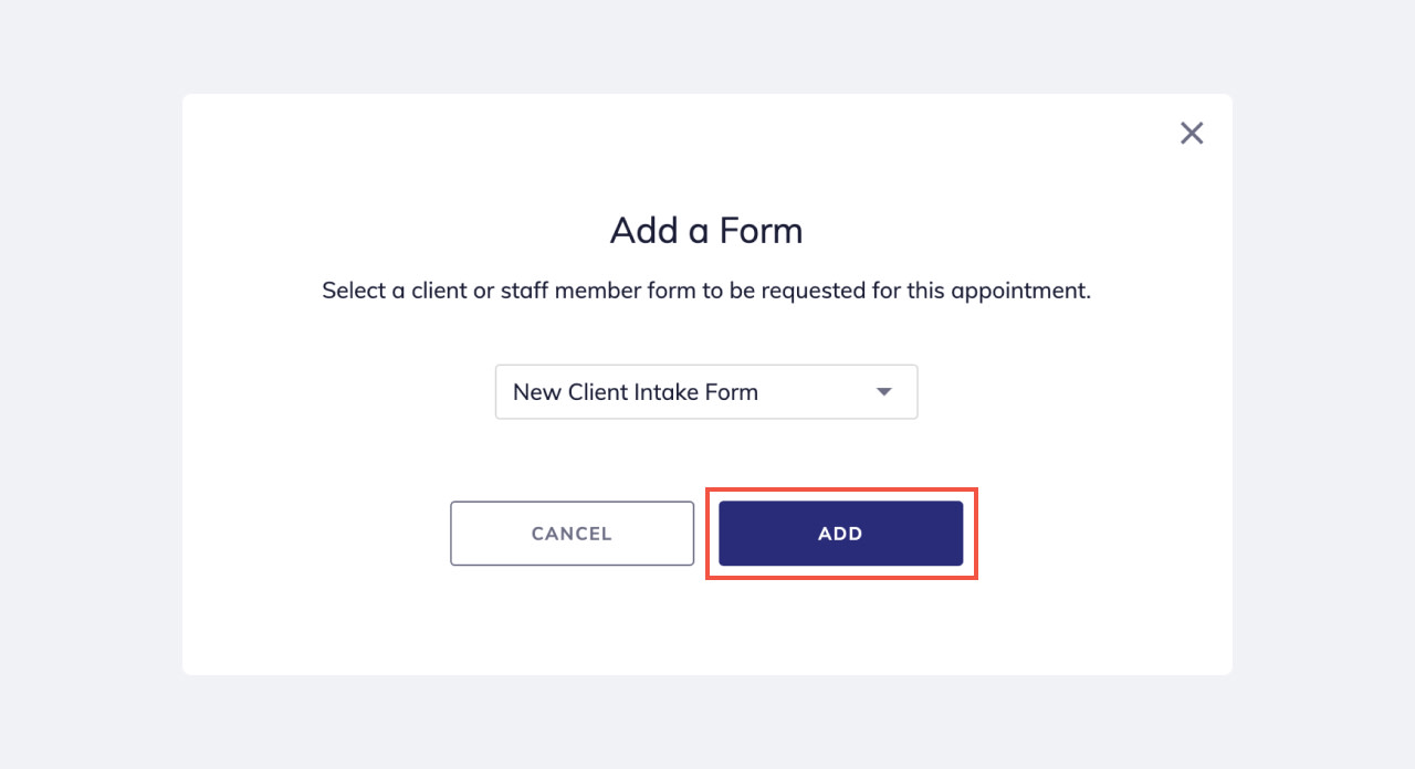 Add A Form Adding a Form to an Existing Appointment | Mangomint Salon and Spa Software
