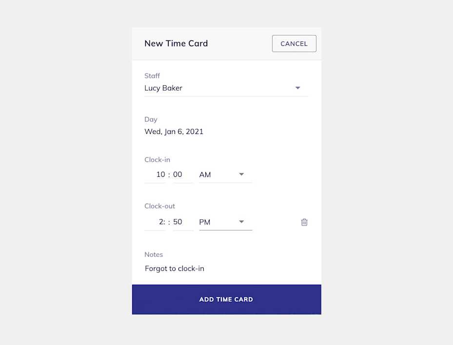 How to Manage & Edit Time Cards Mangomint