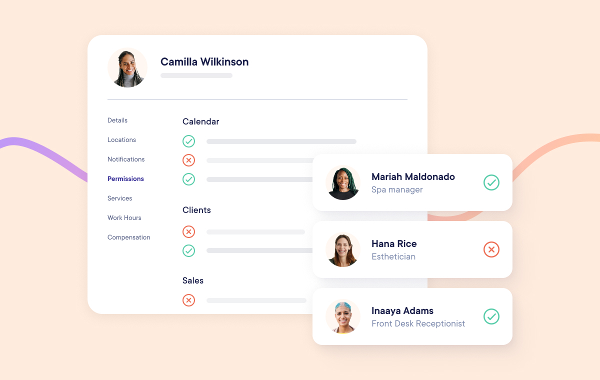 Staff Management & Permissions