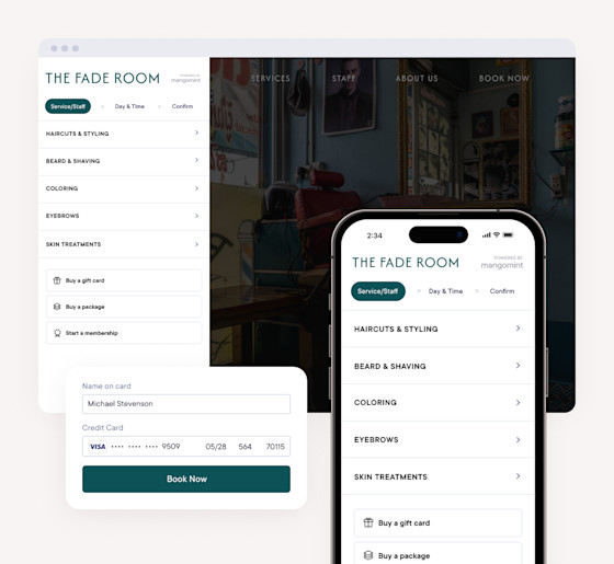 Login-free online booking