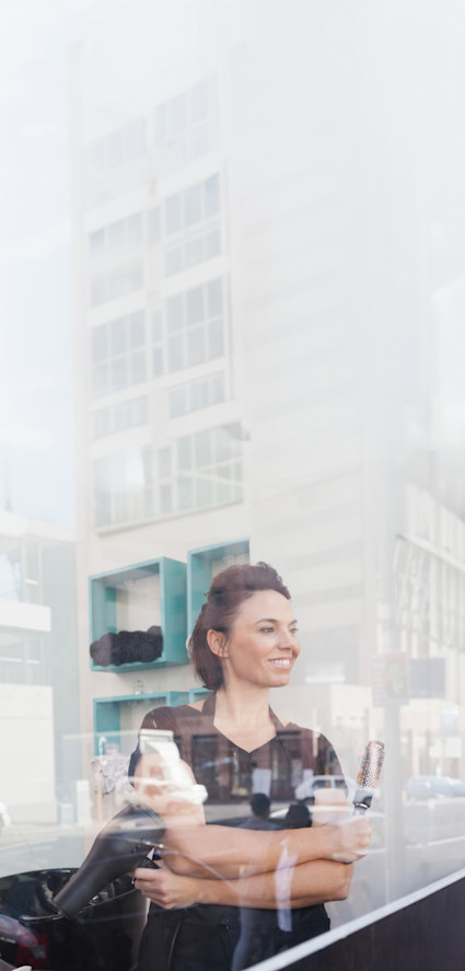 Built for high-performing hair salons - Mobile Background image