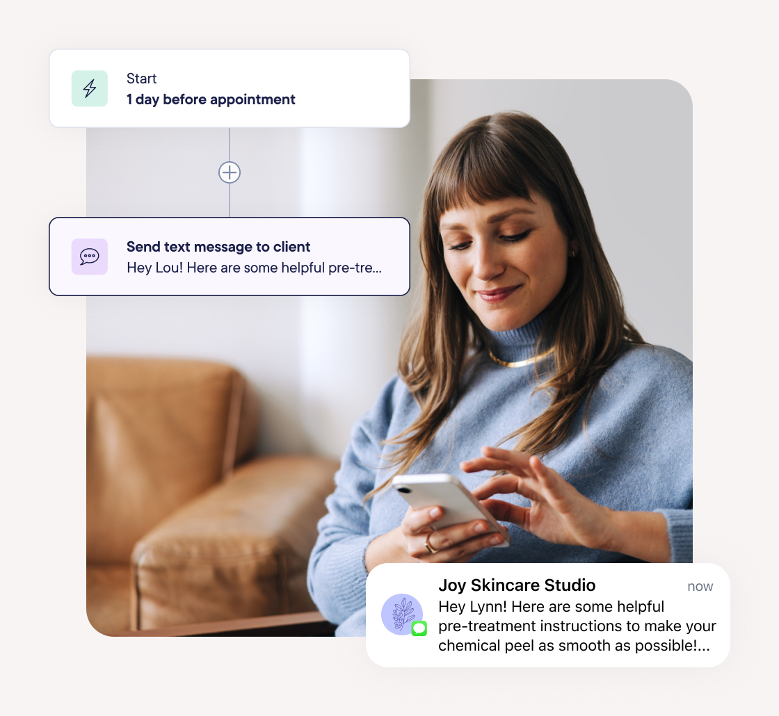 Automated client engagement